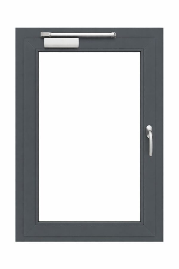 Brandschutzfenster RAL-7015